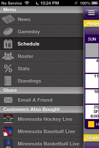 Minnesota Football Live screenshot 4