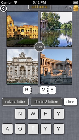 4 Pics 1 Place - The World Travel Picture Quiz and Trivia Wo(圖1)-速報App