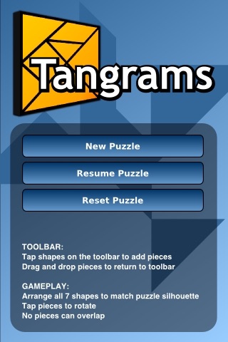 Tangrams screenshot 2