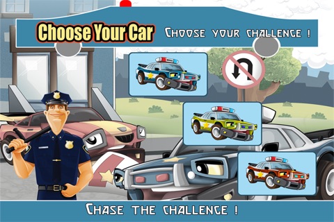 A Friendly Police Race Game FREE: Local Cop Car Cool racing Fun Adventure for kids screenshot 2