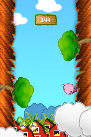 A Flying Pig Climb Free screenshot 2