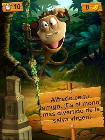 Alfred the talking monkey for iPad screenshot 3