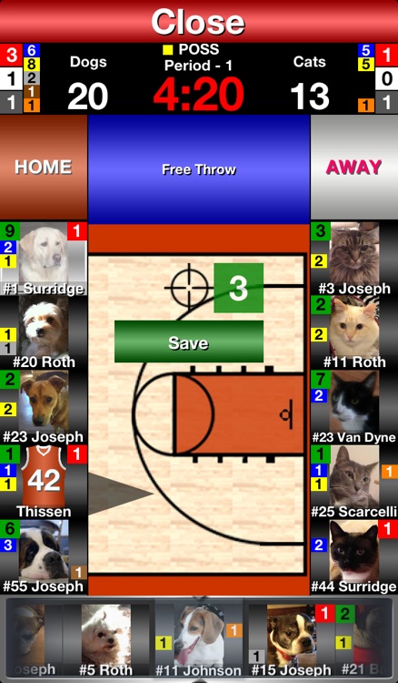 iTouchStats Basketball
