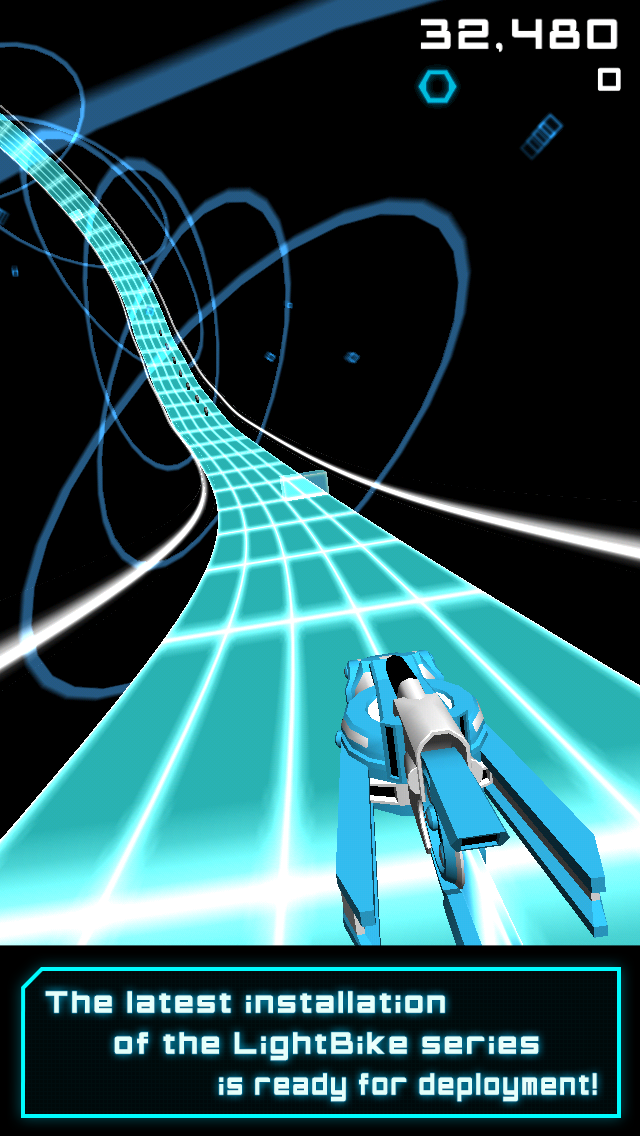 LightBike Runner screenshot 1