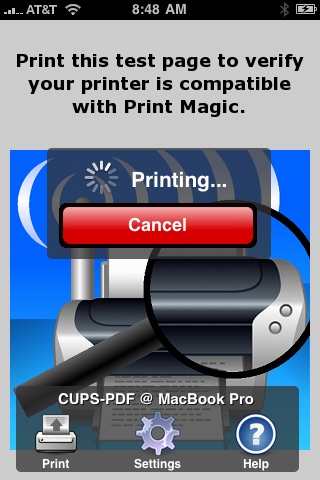Printer Test for Print Magic screenshot 2