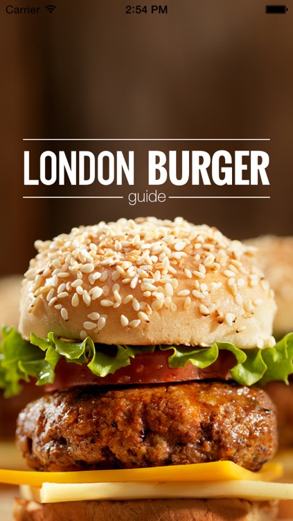 London Burger Guide - the insider's guide to the best burger in London