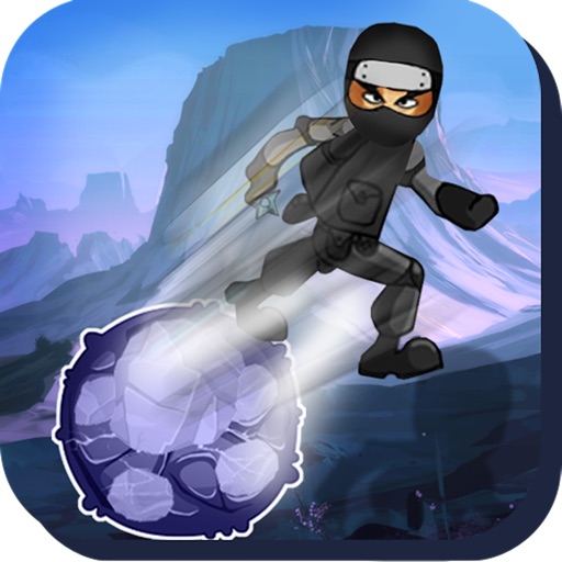 Jumping Ninja Physics Lite iOS App
