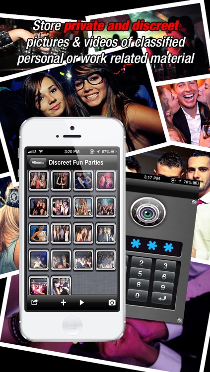 Secret Toolbox - Spy Camera Photos Videos Recorder, Hide & Password Lock Pictures Movies Album Folder, Private Text Message Encryption