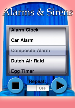 Alarms and Sirens