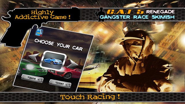 G.A.T 5 Big time Gangster Auto Race PRO : Grand Hard Racing (圖2)-速報App