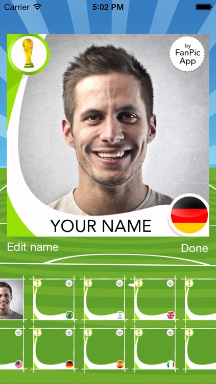 Football FanPic App – Soccer Fan Photo Frames and Image Editing screenshot-3