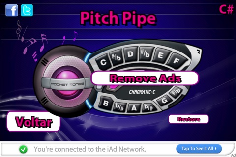 Adriana FREE - Practice Jazz singing with the new awesome Pitch Pipe screenshot 2