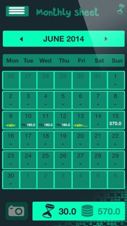weekly timesheet