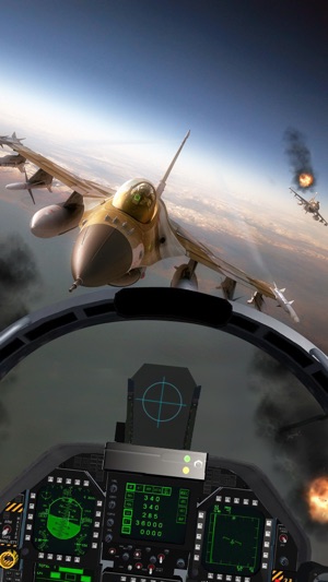 Modern Sky Storm: F18 Simulator Shooting Air-plane Jet Fligh(圖1)-速報App