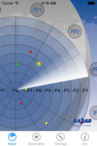 Projects RADAR screenshot 2