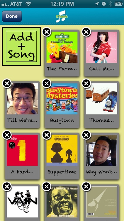 kTunes - a music player for kids
