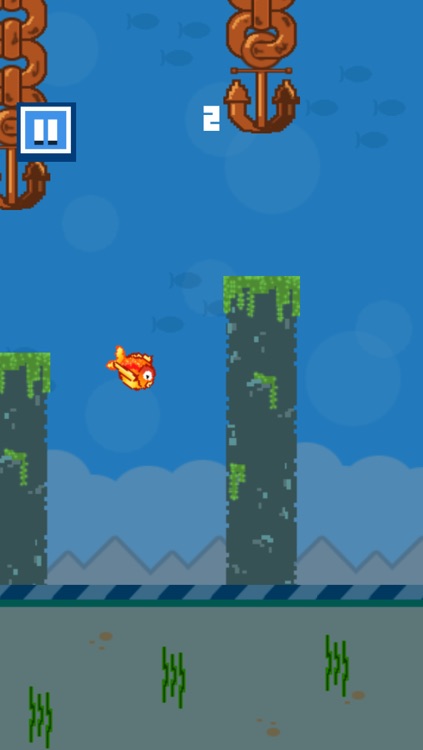 Little Flipper Fall- The Adventure of a Tiny, Flappy, Flying, Bird Fish with Splashy Birds Wings