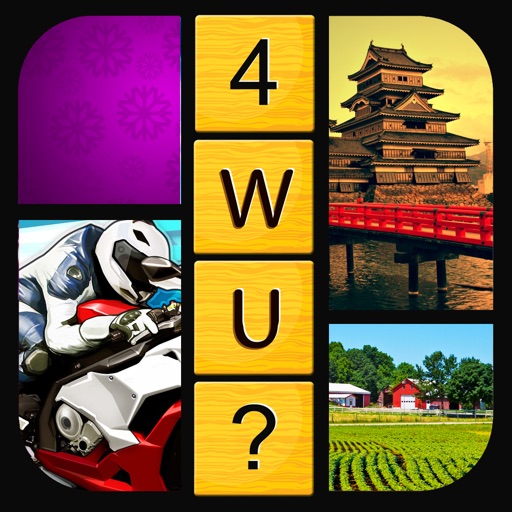 Guess The 1 Word - 4 Pics Puzzle Free Game iOS App