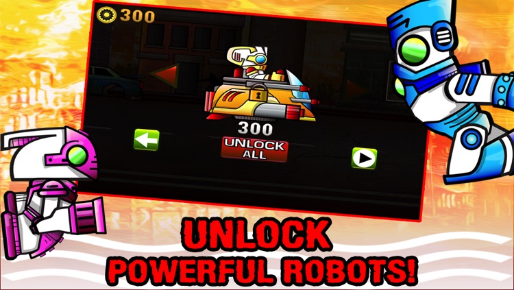 Robots Vs. Aliens - Free Action Game screenshot-3