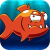 Mega Piranha Revenge Pro - Go chase and hook the hungry big piranha fish moving around the real sea world