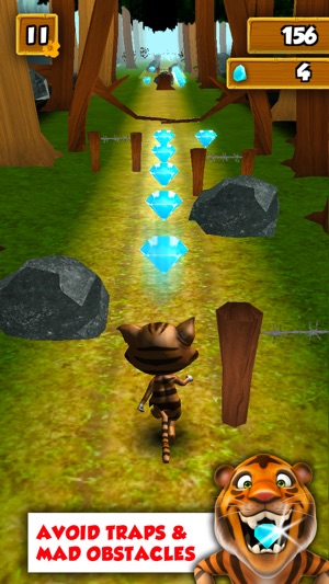 Aztec Cat Burglar 3D: Mega Jungle Run Uber Fun Tiger Adventu(圖2)-速報App