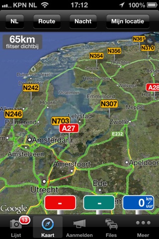 Flitsers > Alle Mobiele Flitsers, Flitspalen & Trajectcontroles screenshot 3