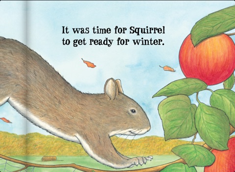 the busy little squirrel