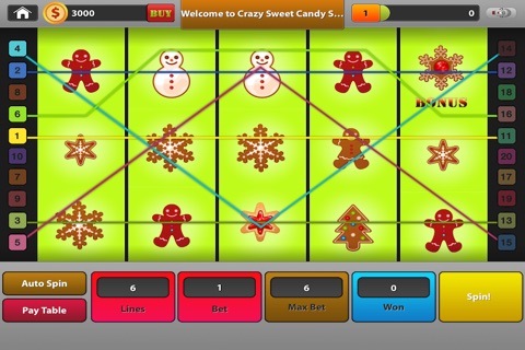 Crazy Sweet Candy Slots - Win And Become Candy Tycoon - FREE Spin The Wheel, Get Bonuses, Enjoy Amazing Slot Machine With 30 Win Lines! screenshot 2