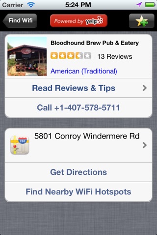WiFi Finder with Business Reviews screenshot 2