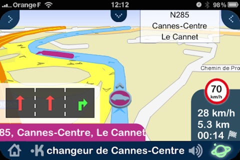 Kapten Iberia GPS multitransport screenshot 4