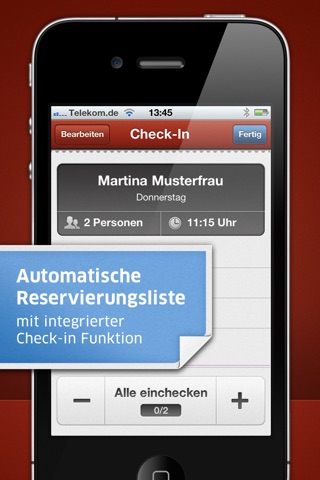 AirLST Reservierungsbuch screenshot 2