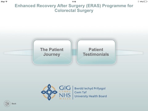 Enhanced Recovery After Surgery (ERAS) for major bowel surgery screenshot 3