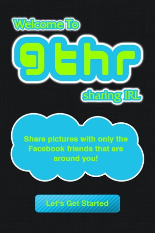 gthr - Helps to share photos with Facebook friends in a location from your phone for free! screenshot 2