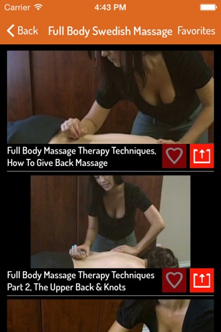 Massage Learning Guide screenshot 2