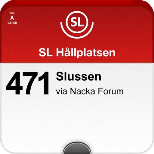 SL Hållplats (STHLM Buss) iOS App