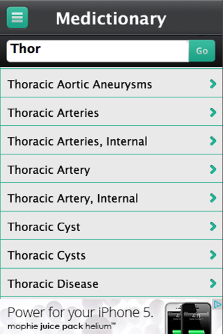 Medictionary - Medical Dictionary screenshot 4