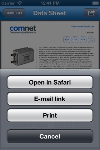 ComNet Fiber Optic & Ethernet Products screenshot 4