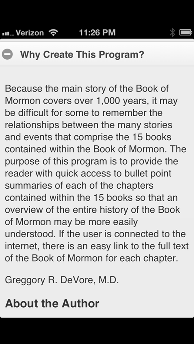 How to cancel & delete Chapter Summaries of the Book of Mormon from iphone & ipad 2