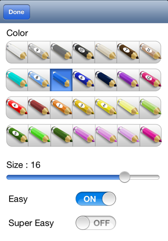 Coloriages par numéros pour les enfants avec des crayons de couleur numérotés screenshot 2