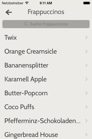 Secret Menu for Starbucks screenshot 2