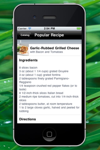 2012 Food Recipes screenshot 2
