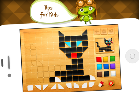 Mosaic Tiles - Art Puzzle Game for Schools by A+ Kids Apps & Educational Games screenshot 4