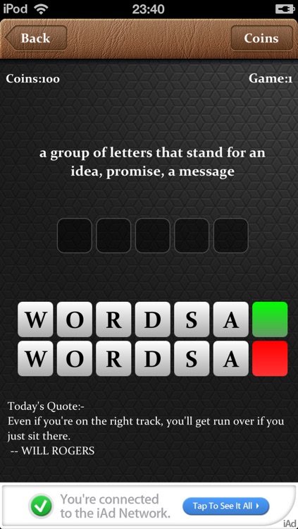 Guess Word With Clue