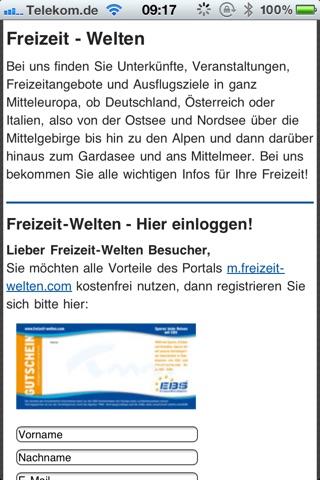 Freizeitwelten screenshot 2