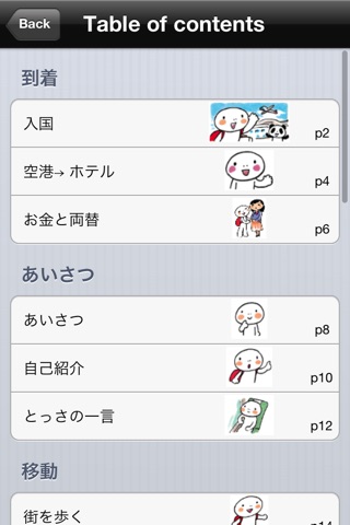 指さし会話イギリス　touch&talk screenshot 4