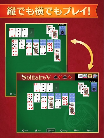Solitaire V for iPad screenshot 3