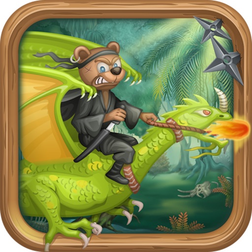 A Angry Ninja Bears & Dragon Friends vs Zombie Mummy Game iOS App