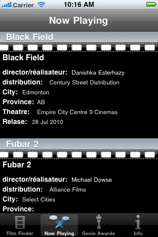 Academy of Canadian Cinema & Television screenshot 3