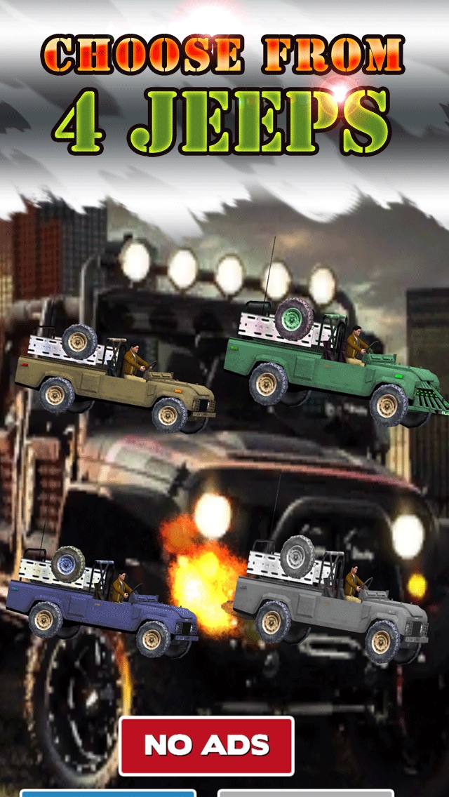 3D Combat Jeep Racing Simulator Challenge Free 1.0 IOS -