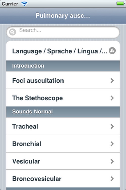 Pulmonary Auscultation